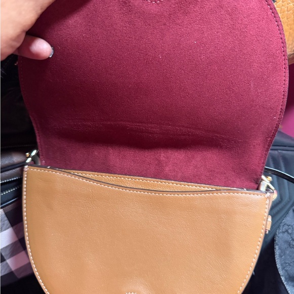 Coach Vibrant Multicolor Half-Moon Clutch - Picture 2 of 4